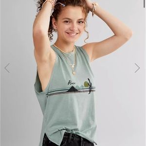 RVCA Open plains sleeveless tank